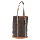 LOUIS VUITTON Monogram Bucket GM Shoulder Bag M42236 LV Auth 152316-1
