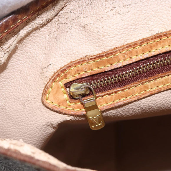 LOUIS VUITTON Monogram Bucket GM Shoulder Bag M42236 LV Auth 152316