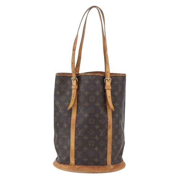 LOUIS VUITTON Monogram Bucket GM Shoulder Bag M42236 LV Auth 152316
