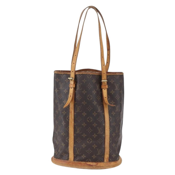LOUIS VUITTON Monogram Bucket GM Shoulder Bag M42236 LV Auth 152316