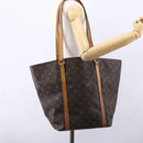 LOUIS VUITTON Monogram Sac Shopping GM Tote Bag M51110 LV Auth 152319-21