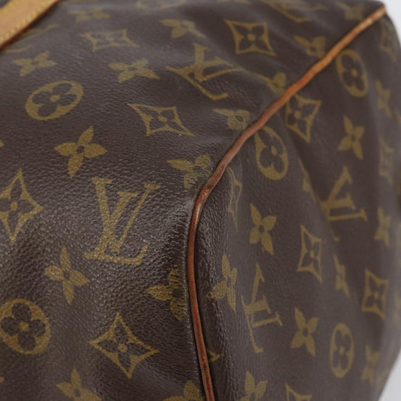 LOUIS VUITTON Monogram Sac Souple 35 Boston Bag M41626 LV Auth 152320