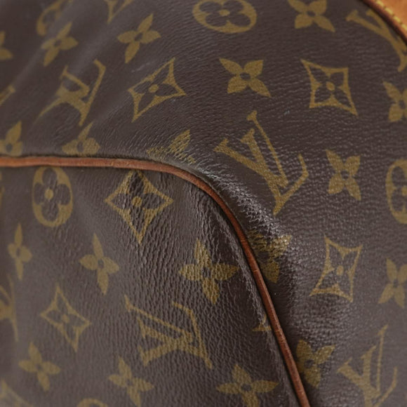 LOUIS VUITTON Monogram Sac Souple 35 Boston Bag M41626 LV Auth 152320