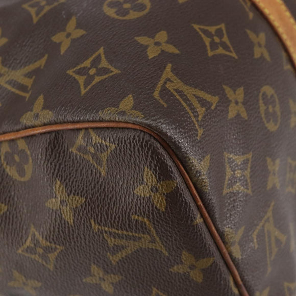 LOUIS VUITTON Monogram Sac Souple 35 Boston Bag M41626 LV Auth 152320
