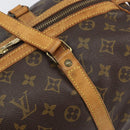 LOUIS VUITTON Monogram Sac Souple 35 Boston Bag M41626 LV Auth 152320-11
