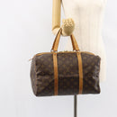 LOUIS VUITTON Monogram Sac Souple 35 Boston Bag M41626 LV Auth 152320-19