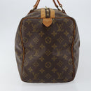 LOUIS VUITTON Monogram Sac Souple 35 Boston Bag M41626 LV Auth 152320-3