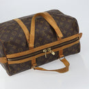 LOUIS VUITTON Monogram Sac Souple 35 Boston Bag M41626 LV Auth 152320-6