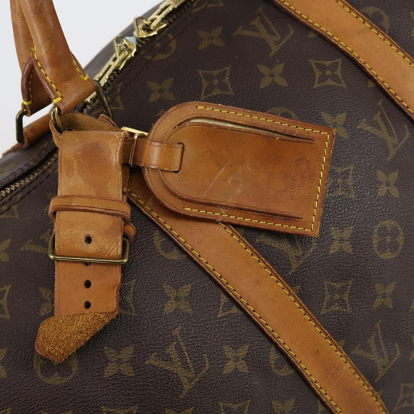 LOUIS VUITTON Monogram Keepall 50 Boston Bag M41426 LV Auth 152321
