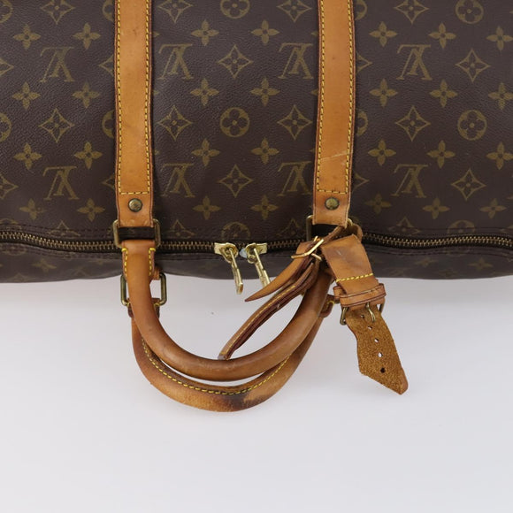 LOUIS VUITTON Monogram Keepall 50 Boston tas M41426 LV Auth 152321