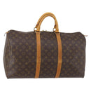 LOUIS VUITTON Monogram Keepall 50 Boston Bag M41426 LV Auth 152322-1