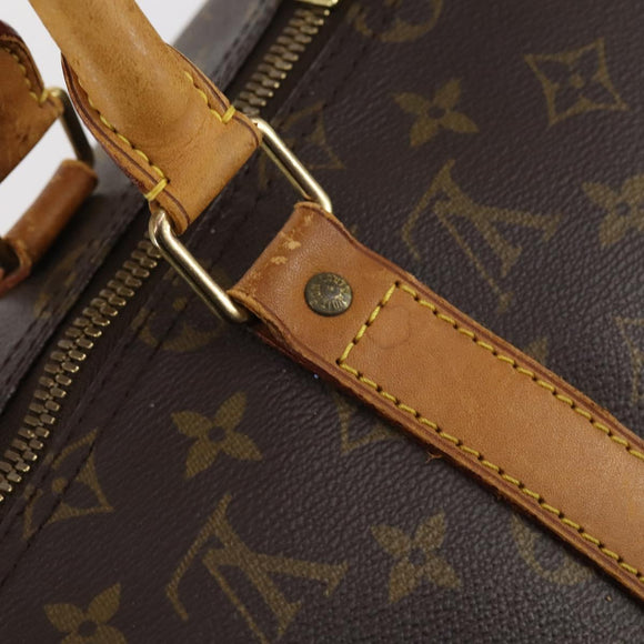 LOUIS VUITTON Monogram Keepall 50 Boston Bag M41426 LV Auth 152322