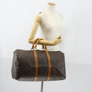 LOUIS VUITTON Monogram Keepall 50 Boston Bag M41426 LV Auth 152322-21