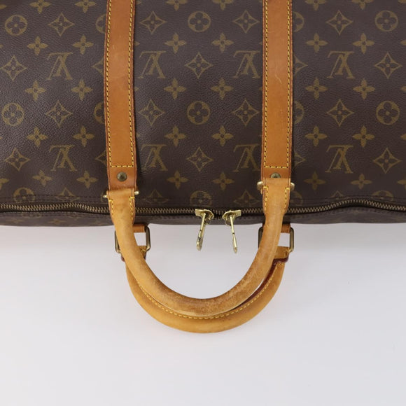 LOUIS VUITTON Monogram Keepall 50 Boston Bag M41426 LV Auth 152322