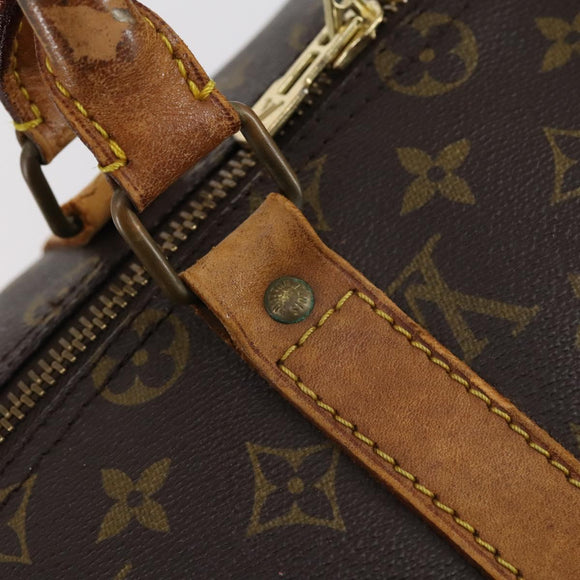 LOUIS VUITTON Monogram Keepall 50 Boston Tasche M41426 LV Auth 152323