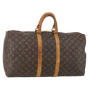 LOUIS VUITTON Monogram Keepall 50 Boston Tasche M41426 LV Auth 152323-1