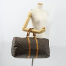 LOUIS VUITTON Monogram Keepall 50 Boston Bag M41426 LV Auth 152323-23