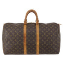 LOUIS VUITTON Monogram Keepall 50 Boston Tasche M41426 LV Auth 152323-13