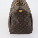 LOUIS VUITTON Monogram Keepall 50 Boston Bag M41426 LV Auth 152323-3
