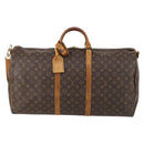 LOUIS VUITTON Monogram Keepall Bandouliere 60 Boston Bag M41412 LV Auth 152327-13