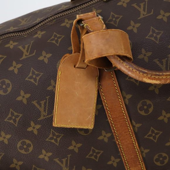 LOUIS VUITTON Monogram Keepall Bandouliere 60 Boston Bag M41412 LV Auth 152327