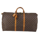 LOUIS VUITTON Monogram Keepall Bandouliere 60 Boston Bag M41412 LV Auth 152328-13