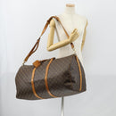 LOUIS VUITTON Monogram Keepall Bandouliere 60 Boston Bag M41412 LV Auth 152328-25