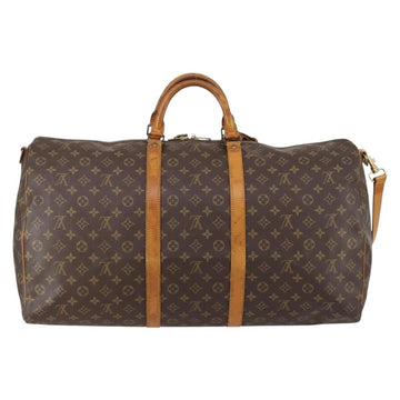 LOUIS VUITTON Monogram Keepall Bandouliere 60 Boston Bag M41412 LV Auth 152328 - 0
