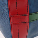 LOUIS VUITTON Epi Tricolor Noe Shoulder Bag Blue Red Green M44082 LV Auth 152330-17
