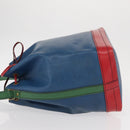 LOUIS VUITTON Epi Tricolor Noe Shoulder Bag Blue Red Green M44082 LV Auth 152330-4
