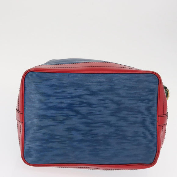 LOUIS VUITTON Epi Tricolor Noe Shoulder Bag Blue Red Green M44082 LV Auth 152330
