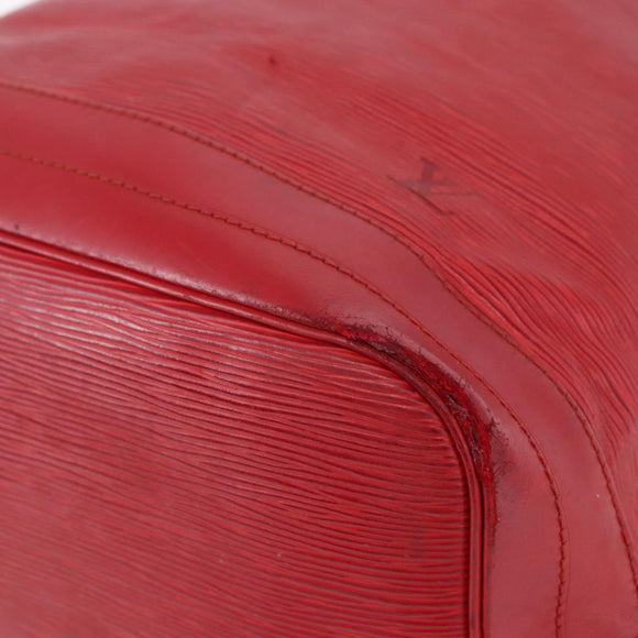 LOUIS VUITTON Epi Noe Shoulder Bag Red M44007 LV Auth 152331