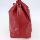 LOUIS VUITTON Epi Noe Shoulder Bag Red M44007 LV Auth 152331-4
