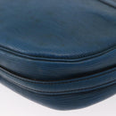 LOUIS VUITTON Epi Jeune Fille MM Shoulder Bag Toledo Blue M52155 LV Auth 152333-17