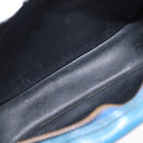 LOUIS VUITTON Epi Jeune Fille MM Shoulder Bag Toledo Blue M52155 LV Auth 152333-10