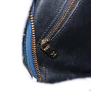 LOUIS VUITTON Epi Jeune Fille MM Shoulder Bag Toledo Blue M52155 LV Auth 152333-22