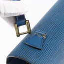 LOUIS VUITTON Epi Concorde Hand Bag Blue M52135 LV Auth 152334-9