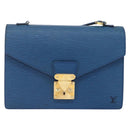 LOUIS VUITTON Epi Concorde Hand Bag Blue M52135 LV Auth 152334-13
