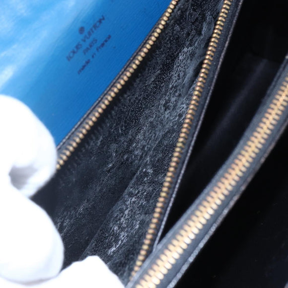LOUIS VUITTON Epi Concorde Hand Bag Blue M52135 LV Auth 152334