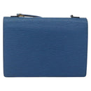 LOUIS VUITTON Epi Concorde Hand Bag Blue M52135 LV Auth 152334-2