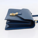 LOUIS VUITTON Epi Concorde Hand Bag Blue M52135 LV Auth 152334-4