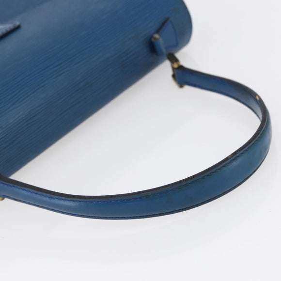 LOUIS VUITTON Epi Concorde Hand Bag Blue M52135 LV Auth 152334