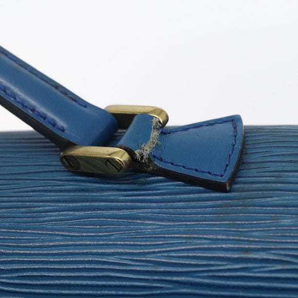 LOUIS VUITTON Epi Concorde Hand Bag Blue M52135 LV Auth 152334