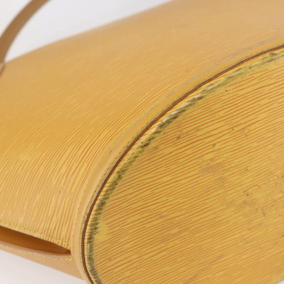 LOUIS VUITTON Epi Saint Jacques Shopping Shoulder Bag Yellow M52269 Auth 152336