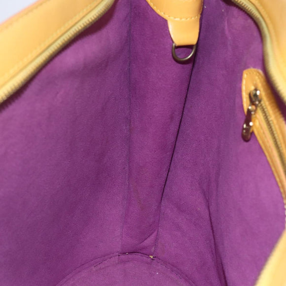 LOUIS VUITTON Epi Saint Jacques Shopping Shoulder Bag Yellow M52269 Auth 152336