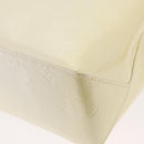 LOUIS VUITTON Monogram Vernis Reade PM Hand Bag Perle M91336 LV Auth 152338-15