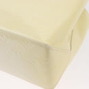 LOUIS VUITTON Monogram Vernis Reade PM Hand Bag Perle M91336 LV Auth 152338-17