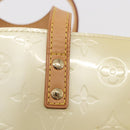LOUIS VUITTON Monogram Vernis Reade PM Hand Bag Perle M91336 LV Auth 152338-9