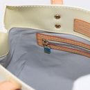 LOUIS VUITTON Monogram Vernis Reade PM Hand Bag Perle M91336 LV Auth 152338-21