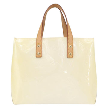 LOUIS VUITTON Monogram Vernis Reade PM Hand Bag Perle M91336 LV Auth 152338 - 0